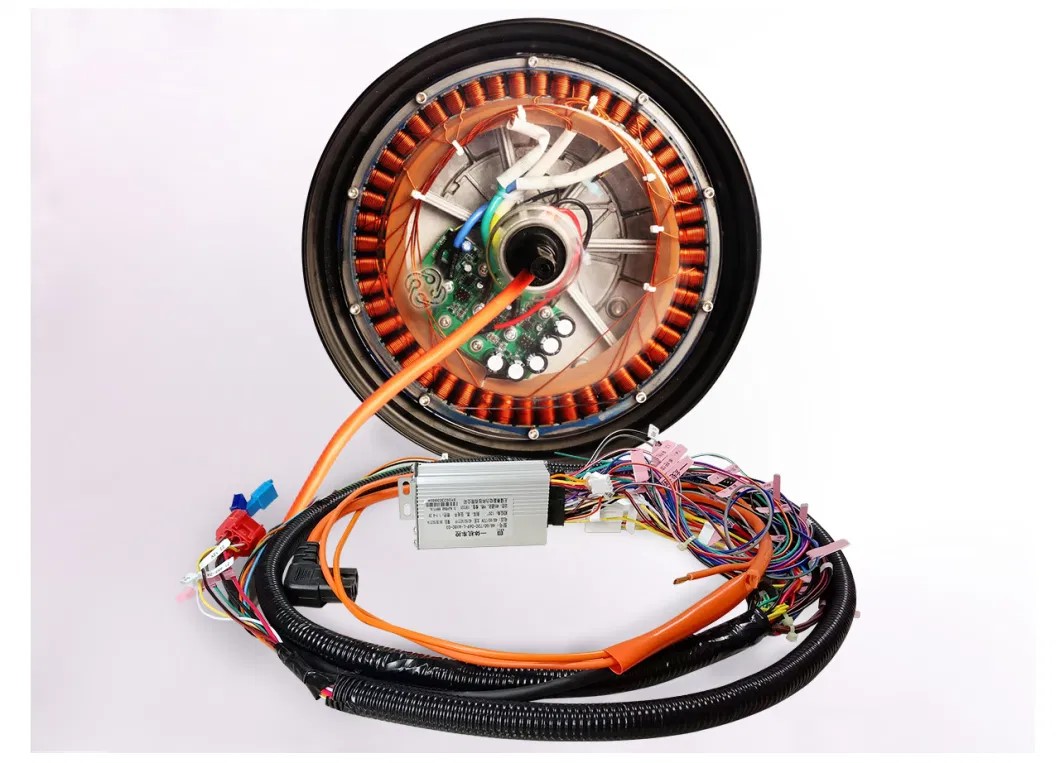 Hot Sale 10 Inch 500W-1000W Electric Wheel Direct Drive Hub Motor for Electric Motorcycle Scooter - China All in One Hub Motor and Hub Engine_3