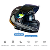 Full Face Safety Helmet For Motorcycle Driving Bike Motorcycle Full-face Helmet With Bluetooth Personalized Safety Helmet