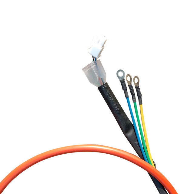 Customized Motor Controller Wiring Harness Three-phase Power Cable Assembly Other High-voltage Wire