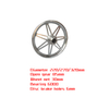 12 inch 14 inch 16 inch disc brake front wheel