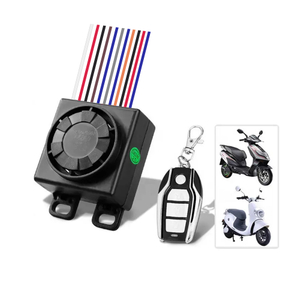 Electric Motorcycle Scooter Remote Control Alarm Anti-theft Alarm with Adjustable Sensitivity